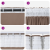 Draperii din catifea 2 pcs cu ochiuri Cappuccino 245x140 cm GartenMobel Dekor