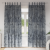 Draperii din catifea 2 buc cu ochiuri argintii 245x140 cm GartenMobel Dekor