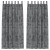Draperii din Catifea 2 piese cu Loop-uri Gri 260x140 cm GartenMobel Dekor
