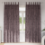 Draperii 2 buc cu inele maro 245x140 cm GartenMobel Dekor