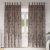 Draperii 2 buc. cu ochiuri Cappuccino 260x140 cm GartenMobel Dekor