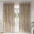 Draperii din Catifea 2 pcs cu Capete de Tab Champagne 245x140 cm GartenMobel Dekor