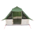 Cort de Familie Tipi Verde 8-Persoane Impermeabil GartenMobel Dekor
