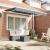 Rama de Copertină Retractabilă cu Operare Manuală 3x2 m Metal GartenMobel Dekor