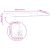 Cadru de copertină retractabil manual 4x2 cm metal GartenMobel Dekor