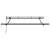 Cadru de marchiză electrică retractabil 2.5x2 m din metal GartenMobel Dekor