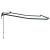 Cadru oblon electric retractabil 3x2 cm metal GartenMobel Dekor