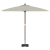 Bază cu roți pentru parasol cu mânere Granit Negru 29 kg Pătrată GartenMobel Dekor