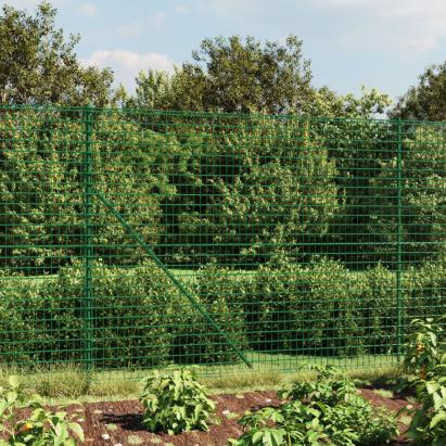 Gard plasă de sârmă cu țăruși de fixare, verde, 1,6x10 m GartenMobel Dekor