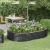 Strat înălțat grădină 214x140x36 cm oțel vopsit electrostatic GartenMobel Dekor