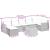 Set canapele de grădină, 8 piese, cu perne, bej, poliratan GartenMobel Dekor