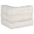 Puf modular crem 70x70x54 țesătură GartenMobel Dekor