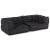 Puf modular Antracit 140x70x36 Material GartenMobel Dekor