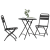 Set Bistro Pliabil 3 Piese Antracit Oțel GartenMobel Dekor