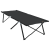 Seturi de paturi pliabile cu genți de transport 2 piese Negru 600D Fabric Oxford GartenMobel Dekor