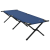 Set de 2 paturi pliabile cu geanta de transport Albastru Material 600D Oxford GartenMobel Dekor