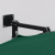 Umbrelă de terasă verde mare Metal, Poliester Mare Înclinabilă GartenMobel Dekor