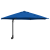 Umbrelă de Patio Albastru Azur Poliester Mare Înclinabilă GartenMobel Dekor