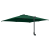 Umbrela de terasă Verde Poliester 300 cm x 300 cm Pliabilă GartenMobel Dekor