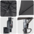Umbrelă de exterior Antracit Poliester, Oțel vopsit electrostatic GartenMobel Dekor