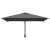 Umbrelă de exterior Antracit Poliester, Oțel vopsit electrostatic GartenMobel Dekor