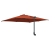Umbrelă Cantilever Portocalie Arsă Poliester Mare Înclinabil GartenMobel Dekor