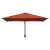 Umbrelă Cantilever Portocalie Arsă Poliester Mare Înclinabil GartenMobel Dekor