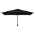 Umbrelă de terasă Negru Poliester, Oțel Mare Înclinabil GartenMobel Dekor