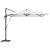 Umbrelă Cantilever Roma cu LED-uri Nisip 286x285x270 cm Aluminiu GartenMobel Dekor