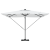 Umbrelă Cantilever Roma cu LED-uri Nisip 286x285x270 cm Aluminiu GartenMobel Dekor
