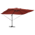 Umbrela cantilever Roma cu LED-uri Teracotă 352x251x265 cm Aluminiu GartenMobel Dekor