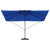 Umbrelă Cantilever Albastră Azure Poliester, Oțel Vopsit Electrostatic GartenMobel Dekor