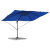 Umbrelă Cantilever Albastră Azure Poliester, Oțel Vopsit Electrostatic GartenMobel Dekor