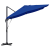 Umbrelă Cantilever Albastră Azure Poliester, Oțel Vopsit Electrostatic GartenMobel Dekor