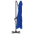 Umbrelă Cantilever Albastră Azure Poliester, Oțel Vopsit Electrostatic GartenMobel Dekor