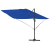 Umbrelă Cantilever Albastră Azure Poliester, Oțel Vopsit Electrostatic GartenMobel Dekor