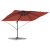 Umbrelă Cantilever Teracotă Poliester, Oțel Mare GartenMobel Dekor