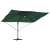 Umbrelă Cantilever Verde Verde Poliester, Metal Mare GartenMobel Dekor
