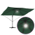 Umbrelă Cantilever Verde Verde Poliester, Metal Mare GartenMobel Dekor