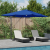 Umbrelă Cantilever Albastră Azur Albastru azur GartenMobel Dekor