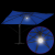 Umbrelă Cantilever Albastră Azur Albastru azur GartenMobel Dekor