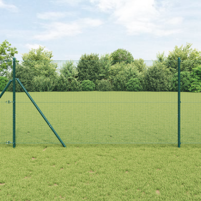 Gard din Fier Sudat Verde 1x50 m GartenMobel Dekor