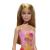 PAPUSA BARBIE BLONDA CU COSTUM DE BAIE ROZ LA PISCINA SuperHeroes ToysZone
