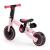BICICLETA DE ECHILIBRU / TRICICLETA KINDERKRAFT 4TRIKE, CANDY PINK SuperHeroes ToysZone