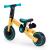 BICICLETA DE ECHILIBRU / TRICICLETA KINDERKRAFT 4TRIKE, PRIMROSE YELLOW SuperHeroes ToysZone