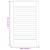 Uși dulap design lambriu 4 buc. alb 61,5x39,4 cm lemn masiv pin GartenMobel Dekor