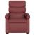 Fotoliu rabatabil cu ridicare, roșu vin, piele ecologică GartenMobel Dekor