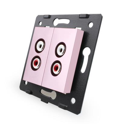 Priza dubla audio Livolo SmartElectro IntelligentHouse