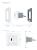 Priza USB Livolo cu rama din sticla SmartElectro IntelligentHouse