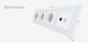 Priza cvadrupla Livolo cu rama din sticla 3 prize simple+TV/internet SmartElectro IntelligentHouse